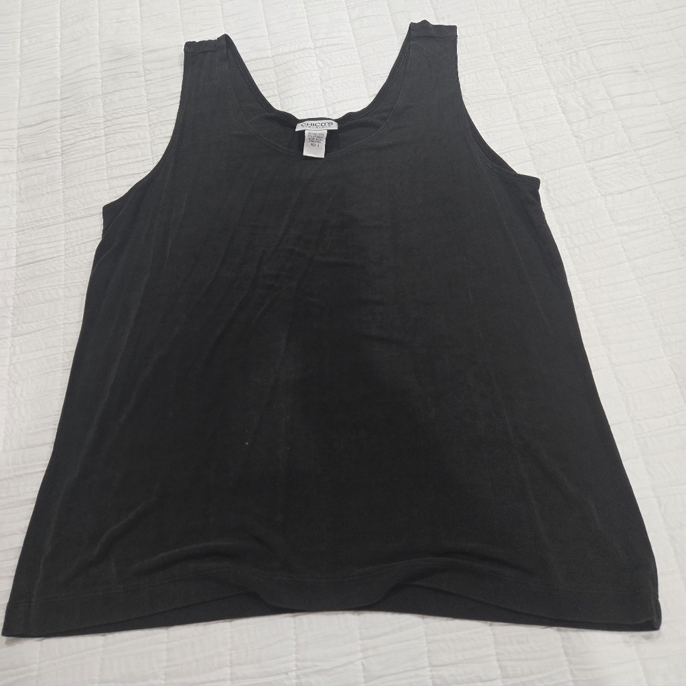 Chico's Classic Black Tank Top